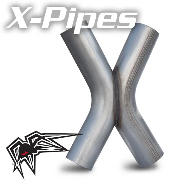Black Widow Exhaust X-Pipe 2.5"/3" (BW0014)