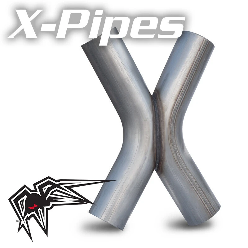 Black Widow Exhaust X-Pipe 2.5"/3" (BW0014)