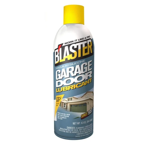 Blaster 16-GDL Premium Silicone Garage Door Lubricant Spray - 9.3-Ounces