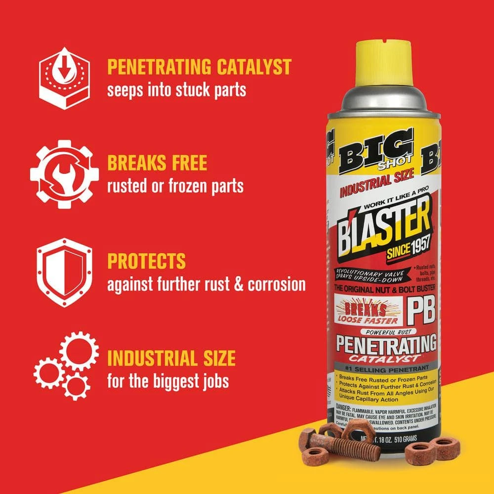 Blaster 26-PB Corp 26-PB Blaster Penetrating Catalyst with Pro Straw - 11 Oz — product image 2