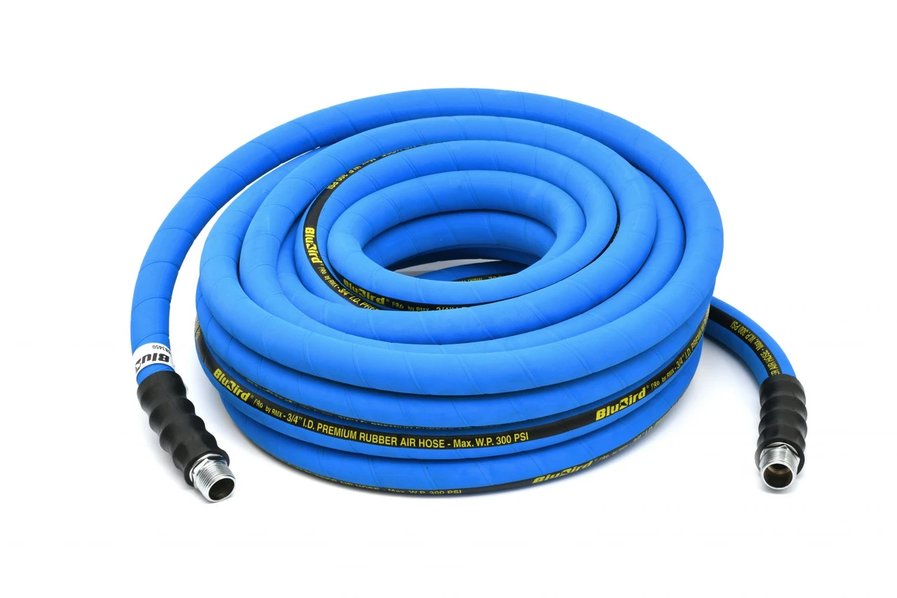 BluBird 3/4" x 50' Rubber Air Hose (BBPRO3450) — product image 3