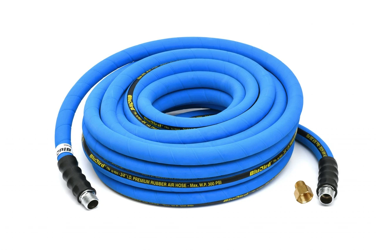 BluBird 3/4" x 50' Rubber Air Hose (BBPRO3450) — product image 6