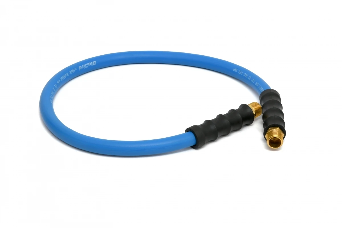BluBird Rubber Air Hose Lead In 1/2" x 3' (BBLD1203)