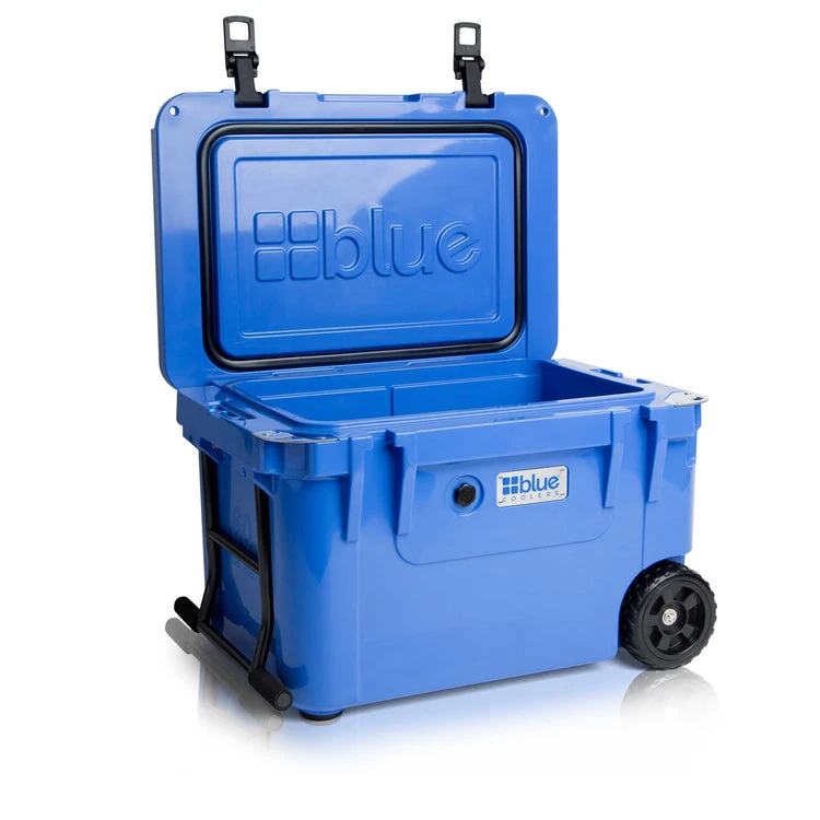 Blue Coolers 60 Quart Ice Vault Roto-Molded Cooler with Wheels (60-2001BX, 60-2001WX, 60-2001GX — product image 2