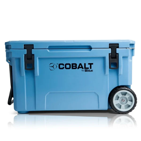 Blue Coolers Cobalt 55 Quart Wheeled Roto-Molded Super Cooler (CB55-2001BX, CB55-2001WX, CB55-2001GX)