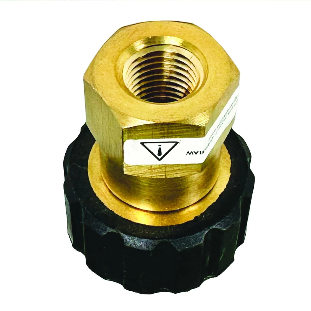 Blushield 1/4" Female NPT x Metric Pressure Washer Adapter (PWA008) — product image 2