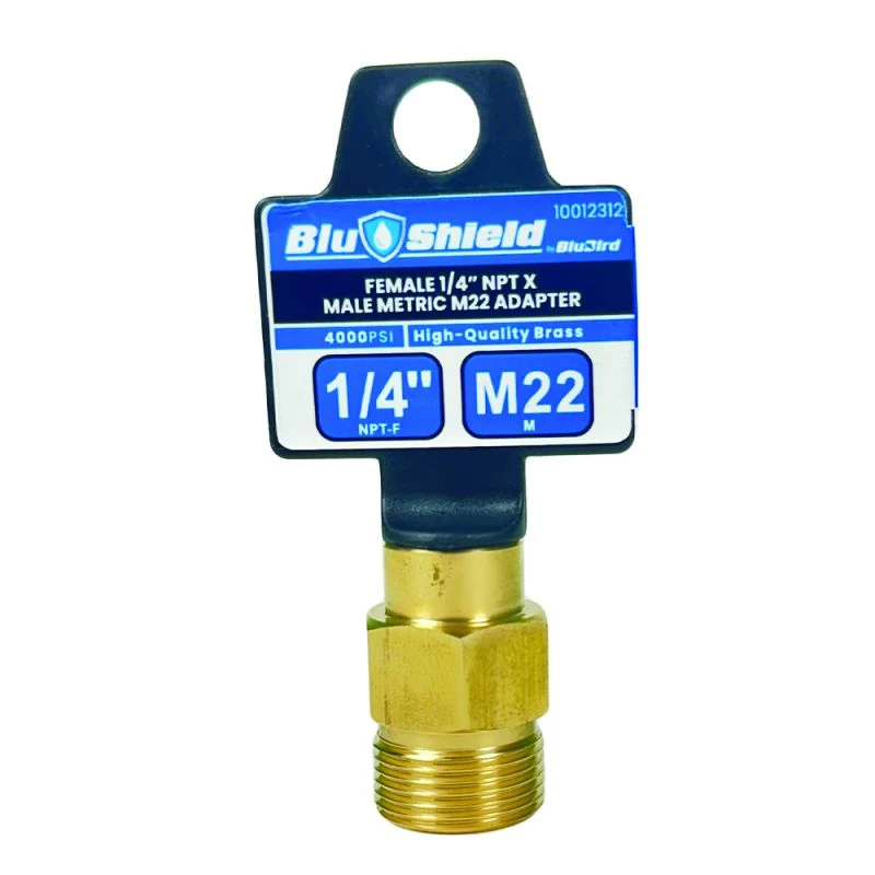 BluShield Male Metric x 1/4" Female Pipe Thread Adapter (PWA009) — product image 10