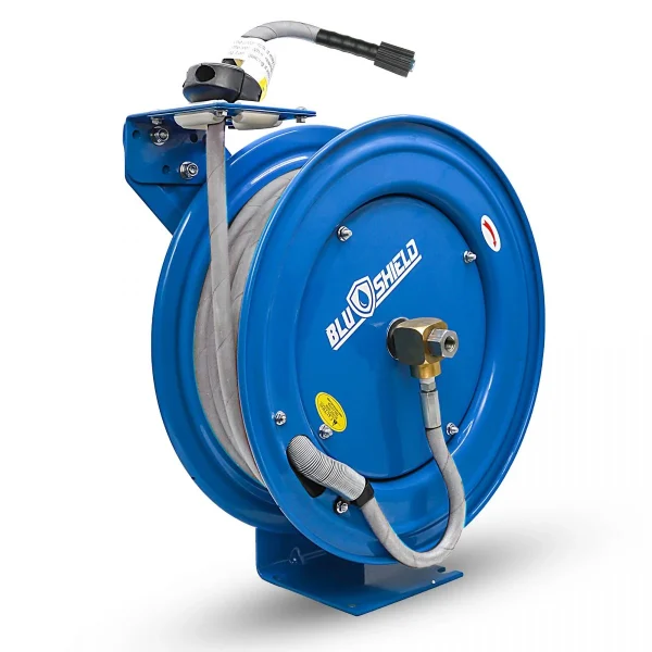 Blushield Polyester Pressure Washer Hose Reel 1/4" x 35' & 50' (PWRHD14-NM)