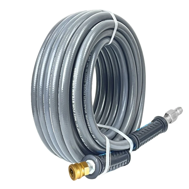 BluShield Single Wire Pressure Washing Hose, 3/8", 4K PSI (PWSW38-CP) — product image 3