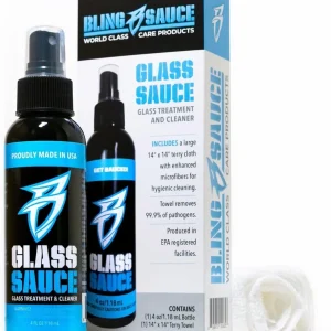 Boat Bling Glass Sauce Glass Treatment & Cleaner, 4Oz (BS_GLASS0004_Kit)
