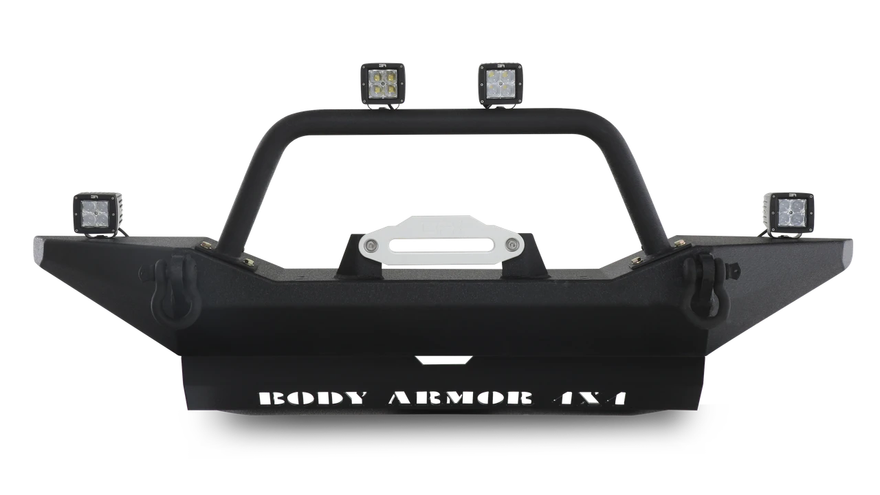 Body Armor 2007-2018 Jeep Wrangler JK Front Full Width Bumper (JK-19531) — product image 2