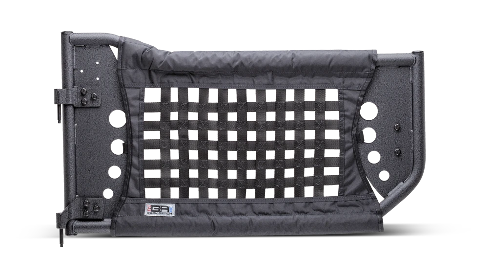 Body Armor 2007-2018 Jeep Wrangler JK Gen 3 Front Trail Doors, Pair (JK-6139)