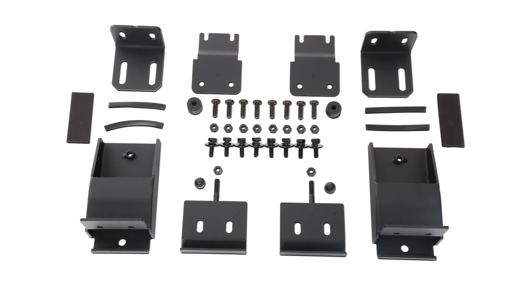 Body Armor 2007-2018 Jeep Wrangler JK Roof Rack Mount Kit (JK-6121)