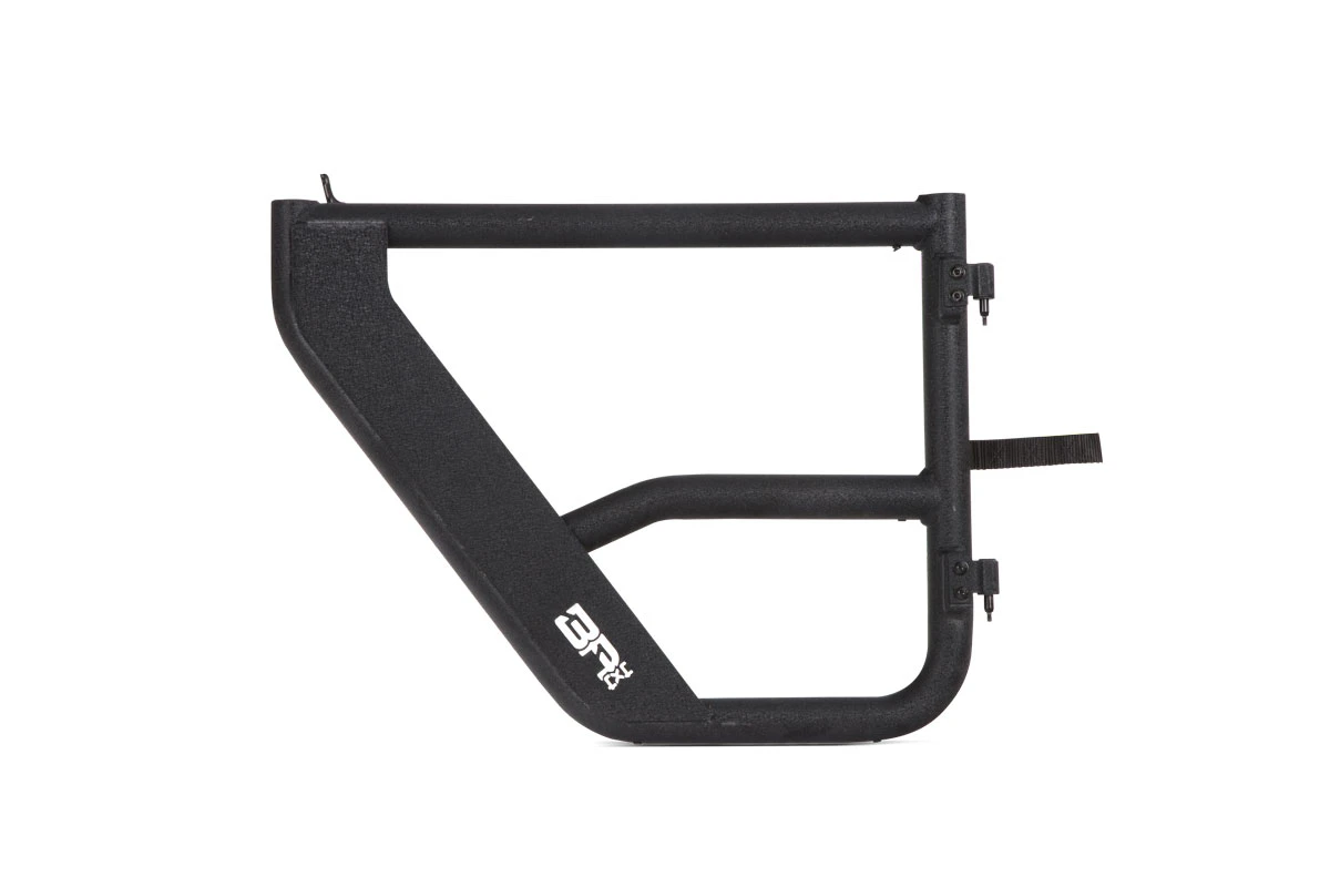 Body Armor 2007-2018 Jeep Wrangler JK Tube Doors Rear, Pair (JK-6155)