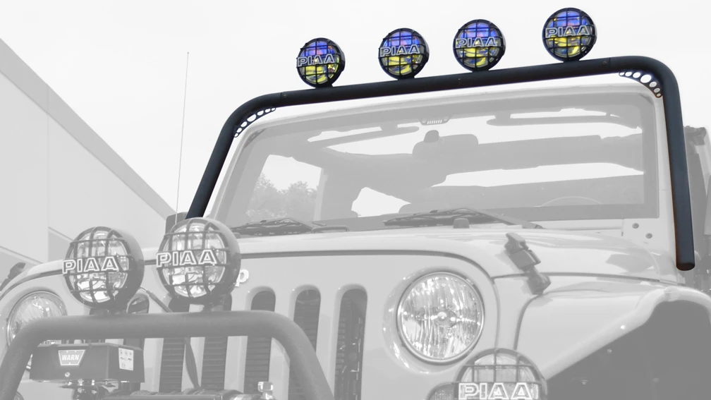 Body Armor 2007-2018 Jeep Wrangler JK Windshield Light Bar (JK-6126)