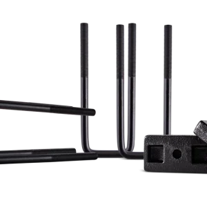 Body Armor 2014-2024 GMC/Chevrolet Silverado/Sierra 1500 2WD/4WD 1" Block and U Bolt Kit (50502-GM)