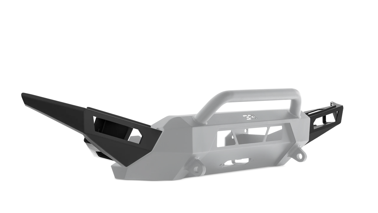 Body Armor 2016-2023 Toyota Tacoma Hiline Bumper High Clearance Side Wings (TC-19339W) — product image 2