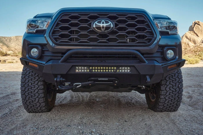Body Armor 2016-2023 Toyota Tacoma Hiline Bumper High Clearance Side Wings (TC-19339W) — product image 4