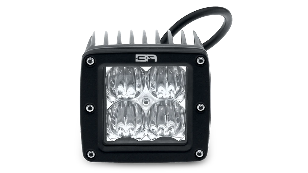 Body Armor 3 Series Cube Spot Beam LED Lights (Pair) (30040)