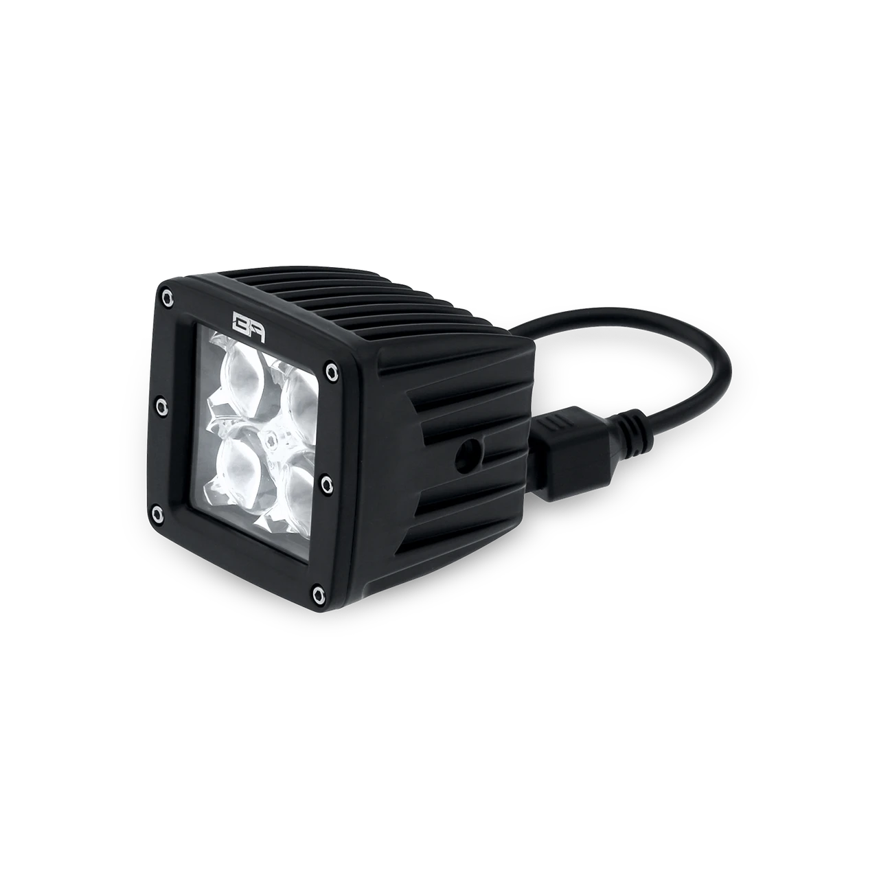 Body Armor Cube LED Light Flood Pair with Wire Harness (30041)