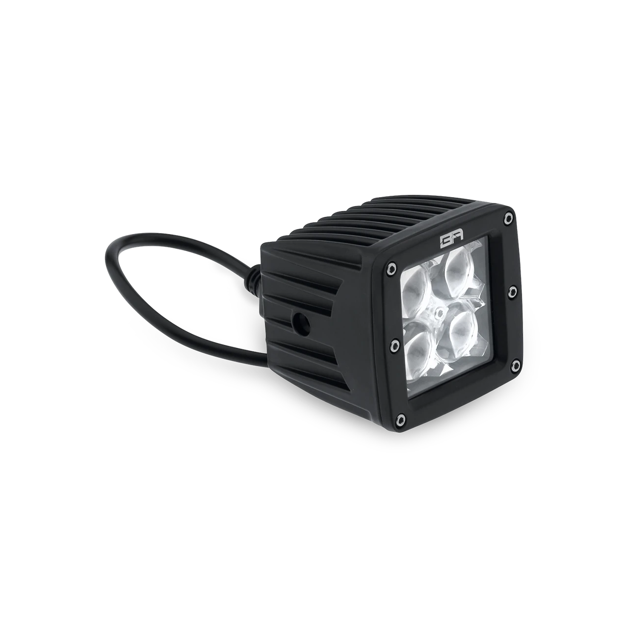 Body Armor Cube LED Light Flood Pair with Wire Harness (30041) — product image 2