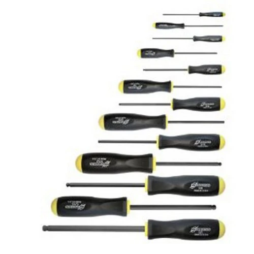 Bondhus 13-Piece .050"-3/8" Balldriver Screwdriver w/ProGuard (10637)