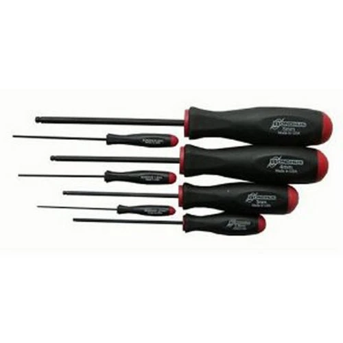 Bondhus 7-Piece 1.27-5mm Balldriver Screwdriver Set w/ProGuard (10687)