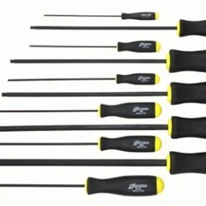 Bondhus 11pc 5/64-3/8" Long Balldriver Screwdrivers w/ProGuard (10737)