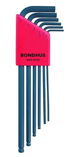 Bondhus 6pc 1.5-5mm Long Balldriver L-Wrench Set w/ProGuard (10946)