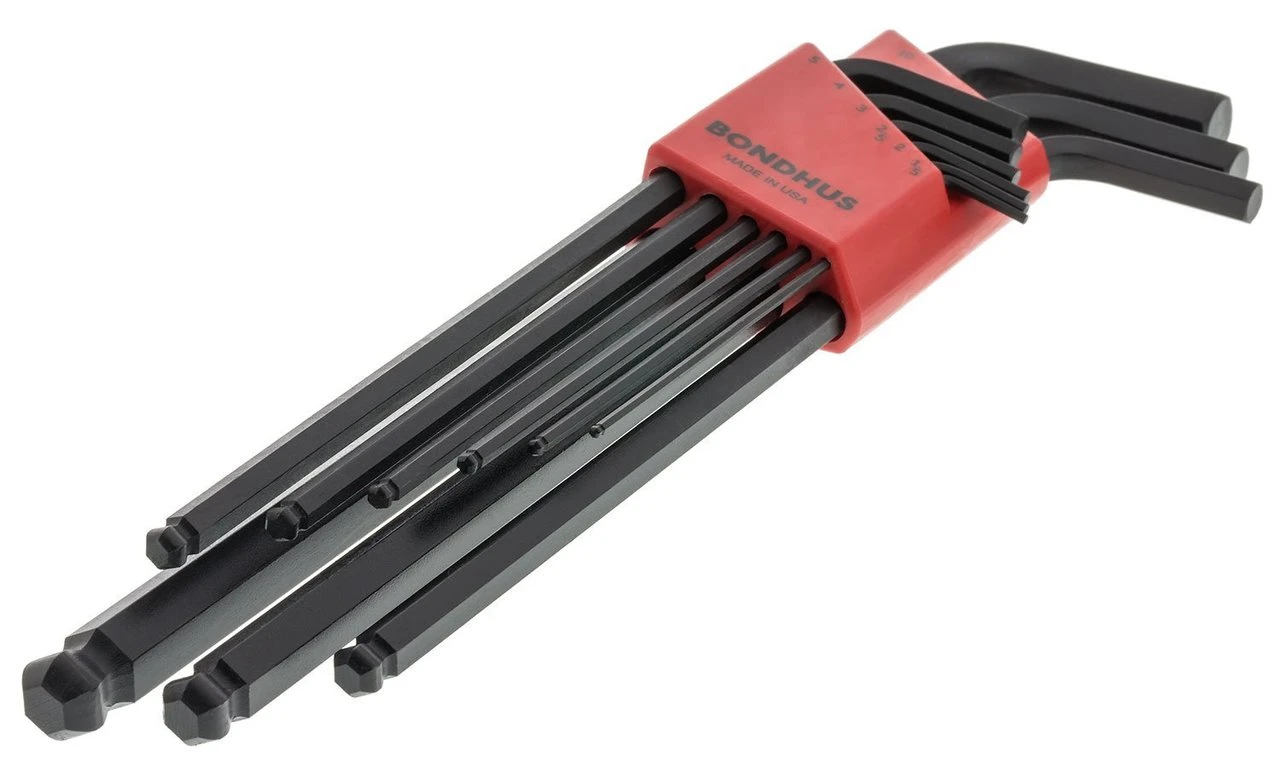 Bondhus 22pc .050-3/8" x 1.5-10mm ProGuard Ball End L-Wrench (20699) — product image 2