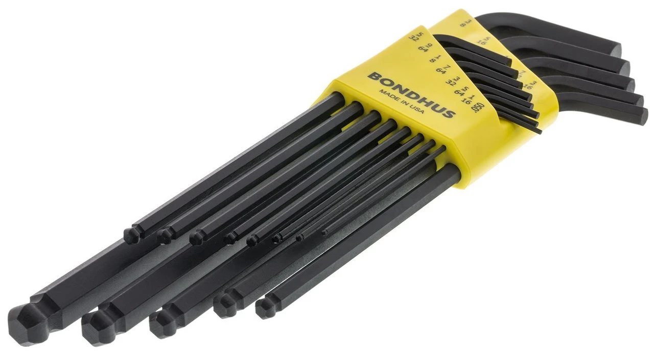 Bondhus 22pc .050-3/8" x 1.5-10mm ProGuard Ball End L-Wrench (20699) — product image 3