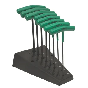 Bondhus 8-Piece T9-T40 Graduated Star Tip T-Handle Set w/Stand (33034)