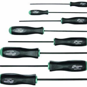 Bondhus 8-Piece T9-T40 Star Tip Screwdriver Set w/ProGuard (34534)