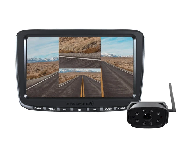 Brandmotion 7"DVR Monitor Wireless Observation System (BRMAHDS-7810V2)