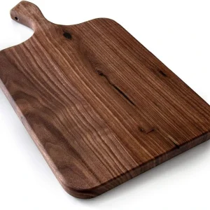 Brazos Seasoned Walnut Paddle Cutting Board (512-3000-10)