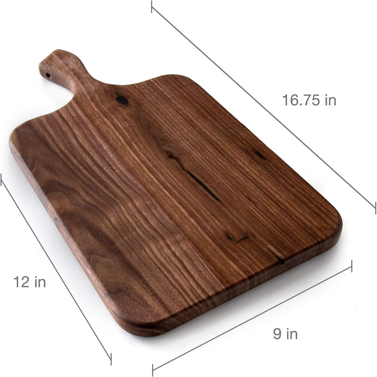 Brazos Seasoned Walnut Paddle Cutting Board (512-3000-10) — product image 3