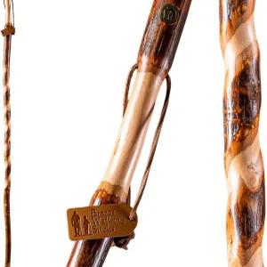 Brazos Twisted Hickory Rustic Walking Stick (602-3000-128)