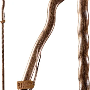 Brazos Twisted Oak Ergonomic Fitness Handcrafted Walking Stick (602-3000-108)
