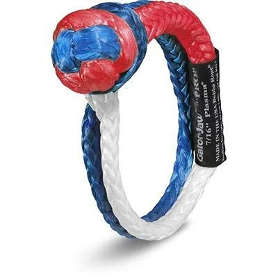 Bubba Rope Patriot 7/16" Gator-Jaw PRO Soft Shackle (176745PROPAT)