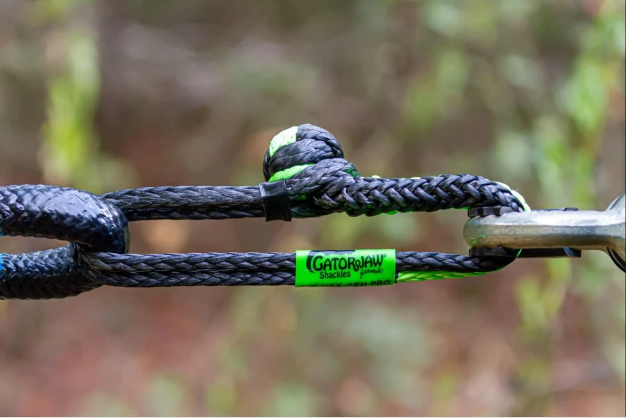 Bubba Rope 5/16" NexGen PRO Gator-Jaw Synthetic Soft Shackle (176747) — product image 4