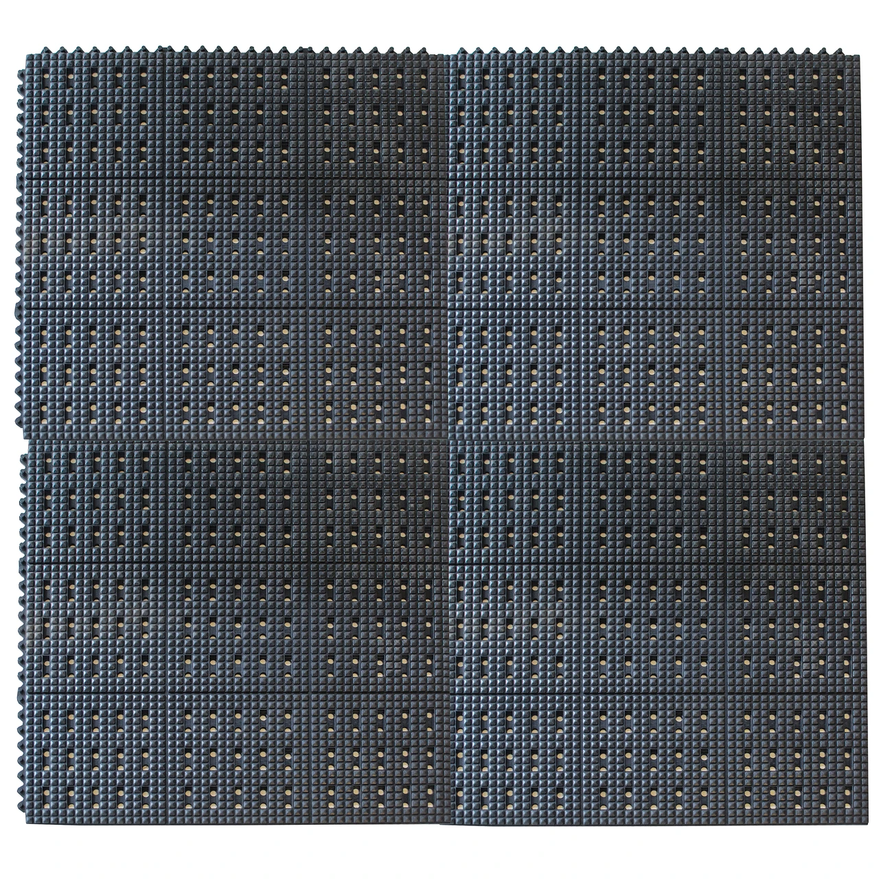 Buffalo Tools AFM33I4PK 3 x 3 Foot Anti-Fatigue Interlocking Rubber Mats - 4 Pc — product image 5