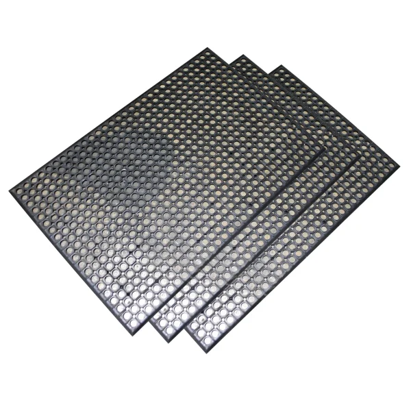 Buffalo Tools 3-Set 2' X 3' Industrial Rubber Floor Mat (RMAT233)