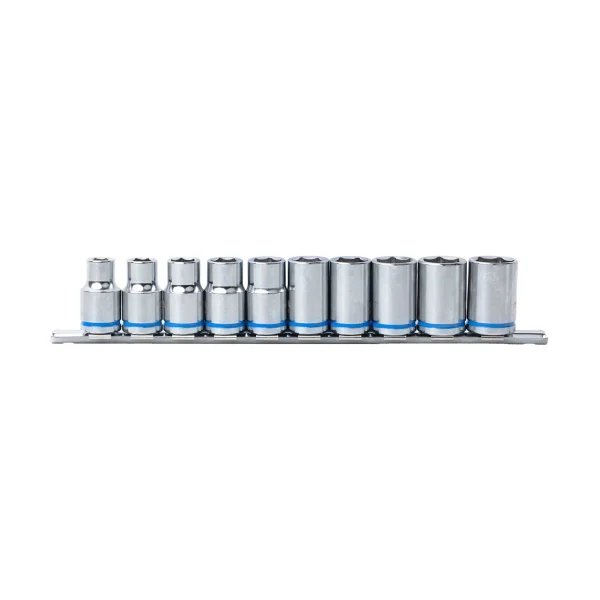 Cal-Van 10 Piece 1/2" Drive Metric Socket Set (48220)