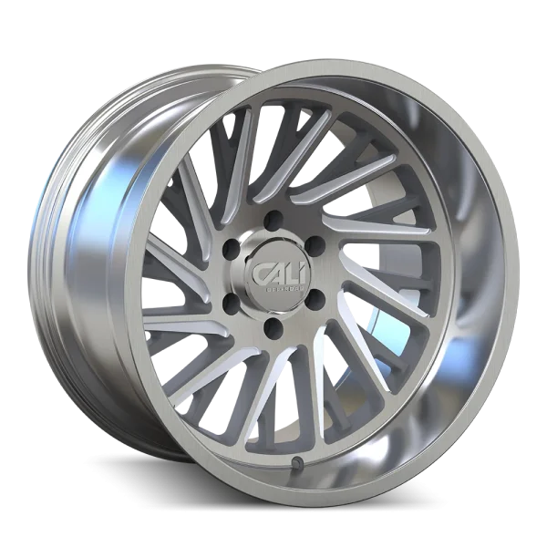 Cali Off-Road Purge 9114 Brushed Clear Coated Wheels