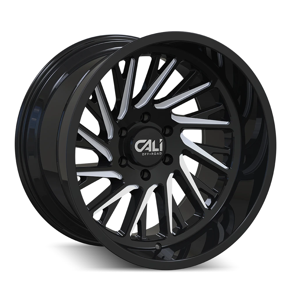Cali Off-Road Purge 9114 Gloss Black Milled Wheels