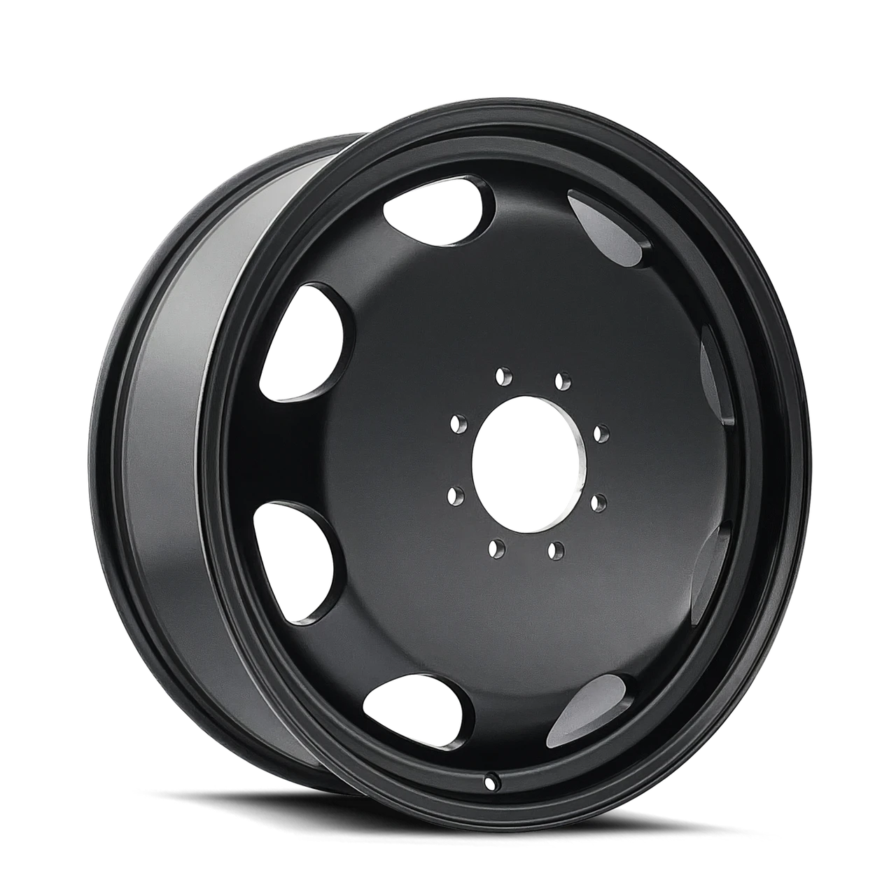 Cali Off-Road Summit Dually Lifted 9110D/8107D Inner Matte Black Wheels
