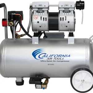 California Air Tools 1.0 HP 8 Gal Air Compressor w/ Auto Drain (8010AD)