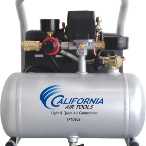 California Air Tools Light & Quiet 1 Gal Air Compressor (.6 HP) (CAT-1P1060S)