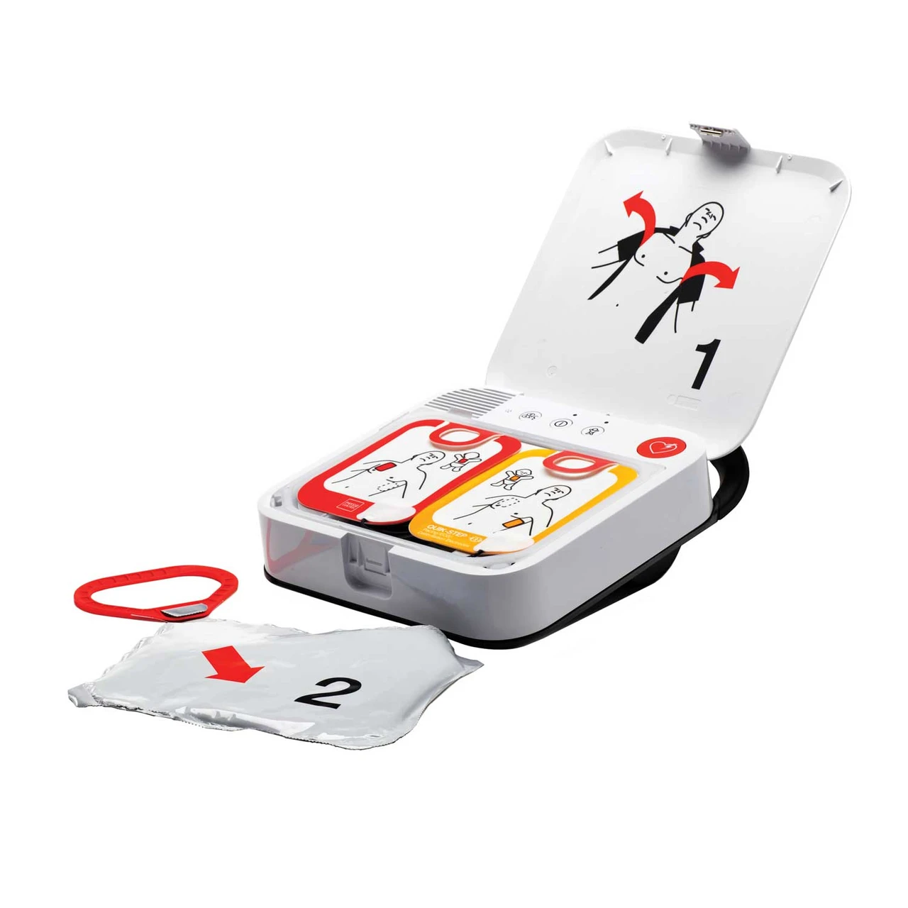 Cardiact Lifepak CR2 QUICK-STEP Electrodes Pack (11101-000021)