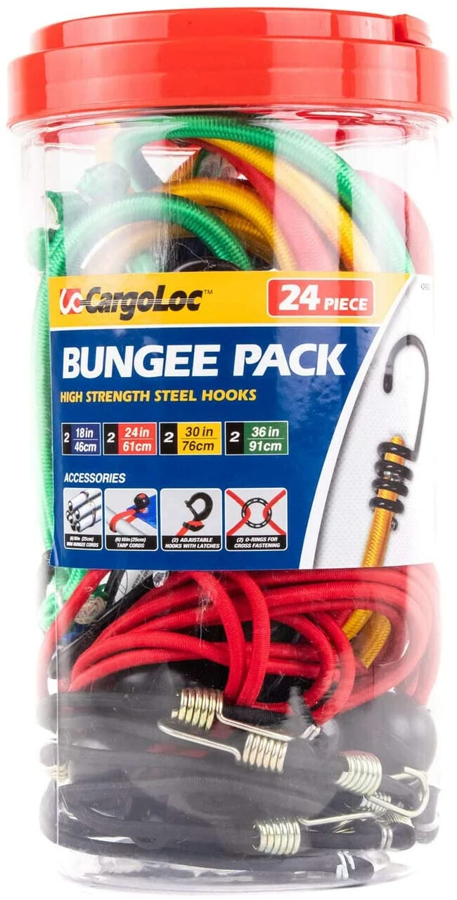 CargoLoc 42450 24 Pc. Assortment - Bungee Cords